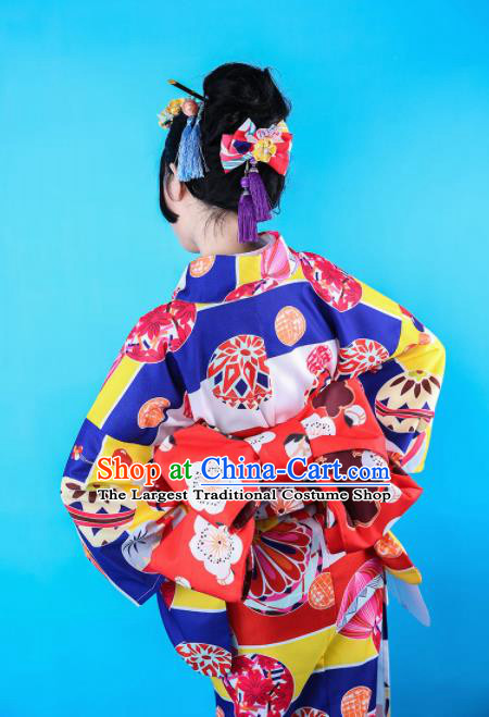 Japanese Traditional Handmade Red Kimono Dress Asian Japan Geisha Yukata Costume for Women