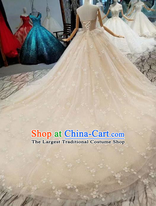 Customize Court Modern Fancywork Full Dress Top Grade Princess Waltz Dance Costume for Women