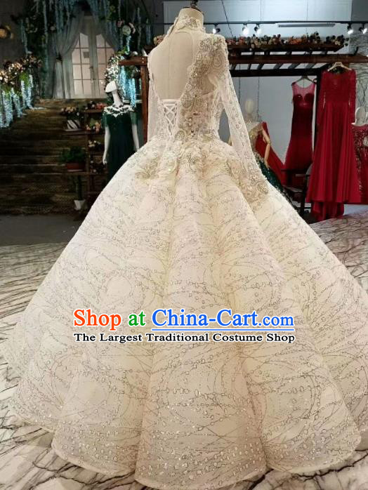 Customize Handmade Princess Fantasy Full Dress Wedding Court Bride Costume for Women