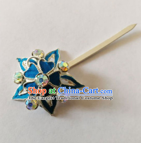 Chinese Ancient Court Princess Hairpins Plum Hair Clip Traditional Beijing Opera Diva Hair Accessories for Adults