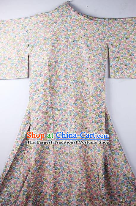 Asian Japanese Ceremony Clothing Classical Dandelion Pattern Kimono Traditional Japan National Yukata Costume for Men