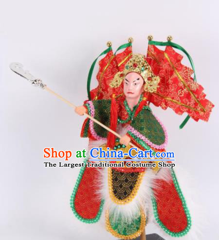 Traditional Chinese Handmade Takefu Puppet Marionette Puppets String Puppet Wooden Image Arts Collectibles