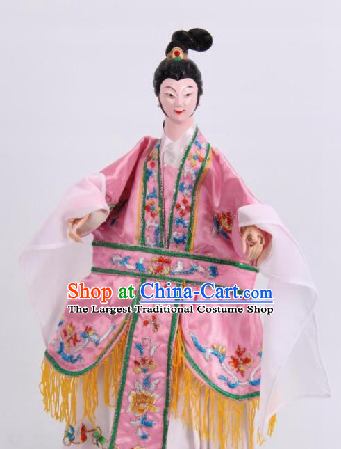 Traditional Chinese Beauty Xi Shi Puppet Marionette Puppets String Puppet Wooden Image Arts Collectibles