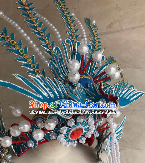 Traditional Chinese Beijing Opera Diva Phoenix Coronet Ancient Bride Princess Hair Accessories for Women