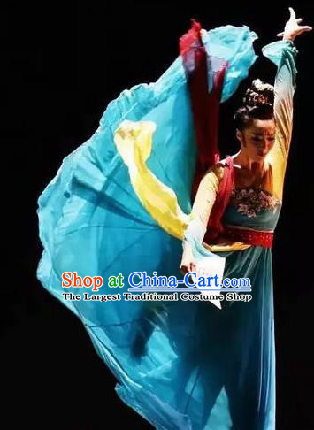 Traditional Chinese Classical Dance Ballet Ru Yi Niang Costume Stage Show Beautiful Dance Dress for Women