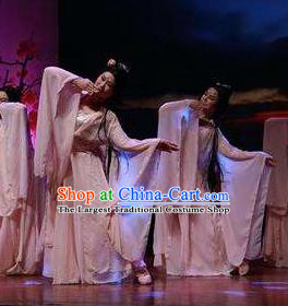 Traditional Chinese Classical Dance Competition Shan Gui Costume Stage Show Beautiful Dance Dress for Women