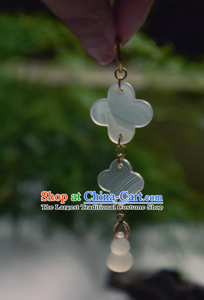 Chinese Ancient Princess Ear Accessories Traditional Hanfu Earrings for Women