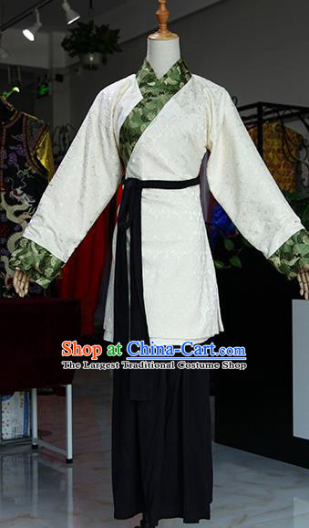 Chinese Ancient Drama Country Lady Costumes Traditional Song Dynasty Water Margin Pan Jinlian Dress for Women
