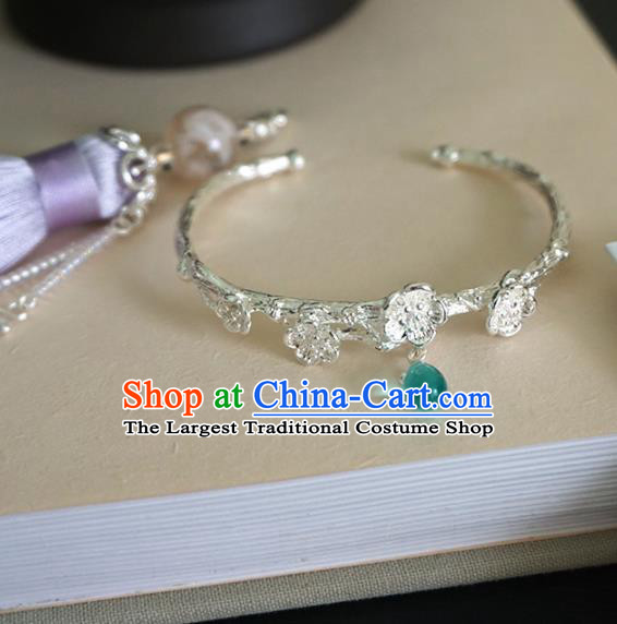 Chinese Ancient Court Tassel Bracelet Traditional Princess Hanfu Jewelry Accessories for Women