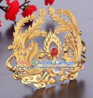 Ancient Chinese Tang Dynasty Phoenix Hairpins Traditional Hanfu Court Hair Accessories for Women