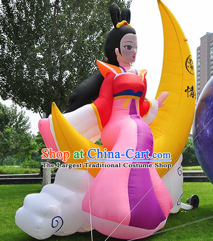 Large Halloween Inflatable Models Moon Goddess Chang E Inflatable Arches