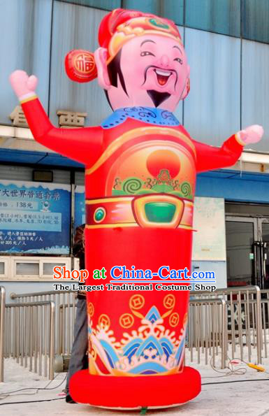 Large Chinese Inflatable God of Wealth Tumbler Models Inflatable Arches Archway