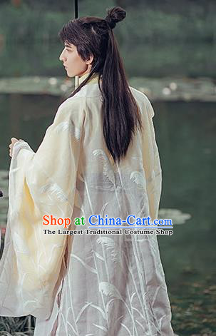 Chinese Traditional Cosplay Swordsman Costumes Ancient Scholar Clothing for Men
