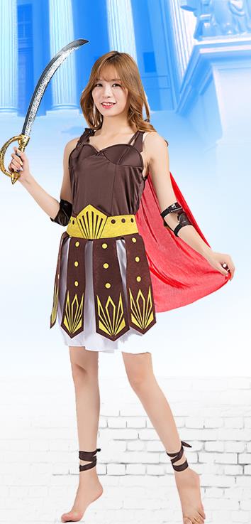 Traditional Europe Middle Ages Renaissance Dress Halloween Cosplay Pirates Stage Performance Costume for Women
