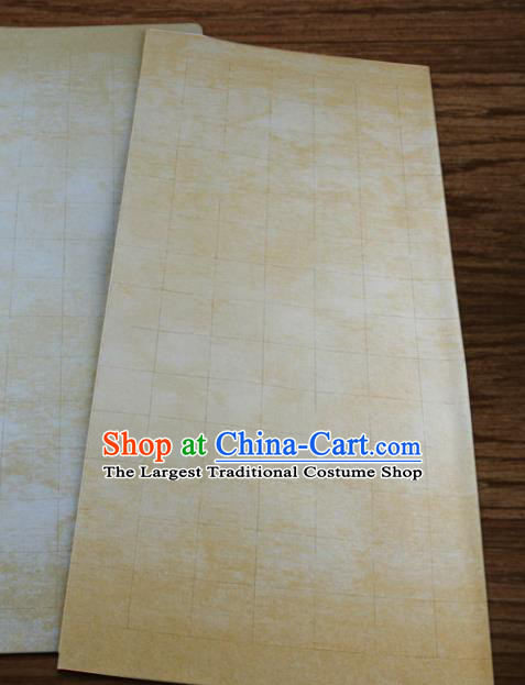 Traditional Chinese Classical Batik Calligraphy Paper Handmade Couplet Xuan Paper Craft