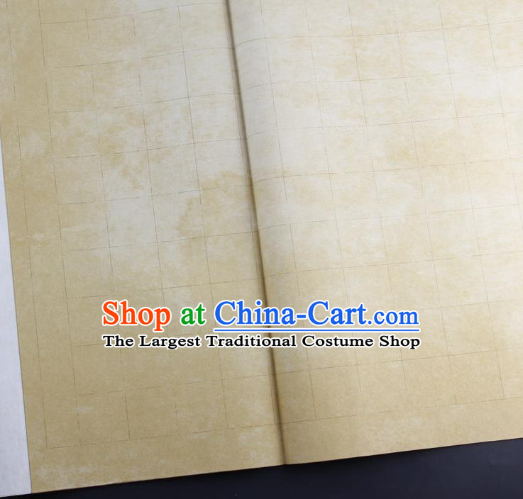 Traditional Chinese Classical Batik Calligraphy Paper Handmade Couplet Xuan Paper Craft