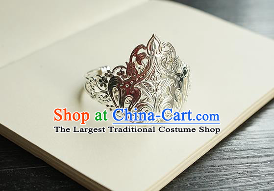 Chinese Hanfu Classical Hair Accessories Handmade Ancient Swordsman Hair Crown and Hairpin for Women