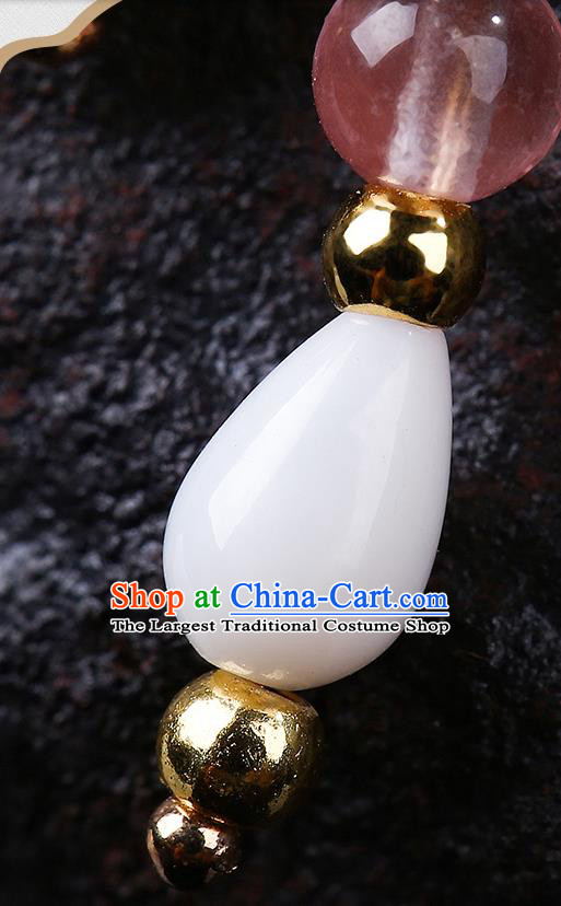 Chinese Classical Hair Comb Hanfu Hair Accessories Handmade Ancient Princess Tassel Hairpins for Women