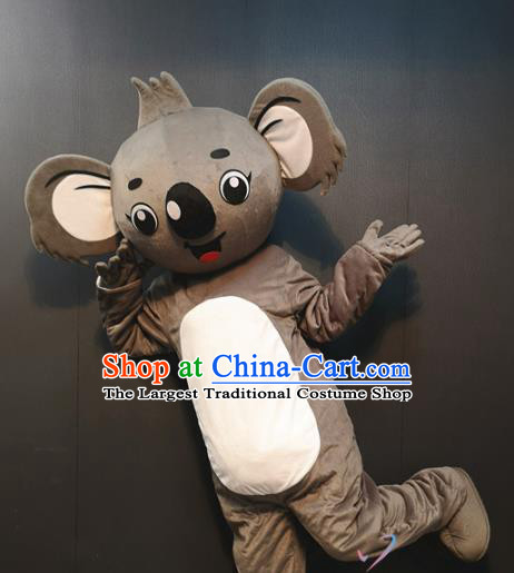 Children Day Celebration Stage Performance Puppet Clothing Custom Cosplay Koala Bear Walking Cartoon Costume and Hat for Adults