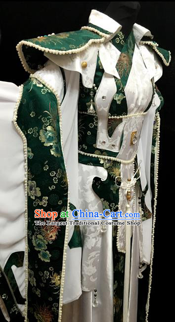 Custom Professional Cosplay Swordsman Costume China Ancient King Clothing