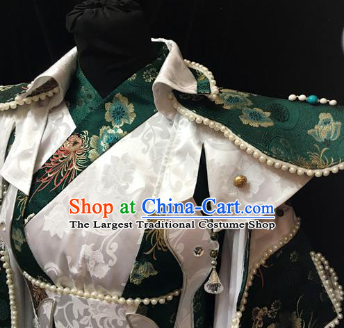 Custom Professional Cosplay Swordsman Costume China Ancient King Clothing