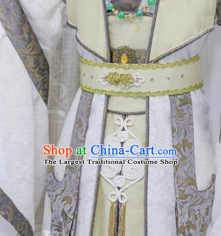 Cosplay Taoist Priest Jun Fengtian Costumes Custom China Ancient Swordsman Chivalrous Man Clothing