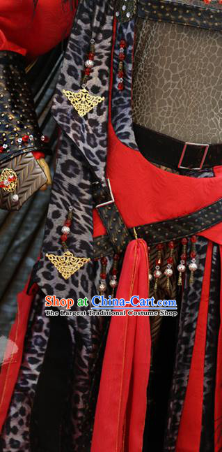 Cosplay Royal Lord Yuanxie Costumes Custom China Ancient Emperor Clothing with Cape