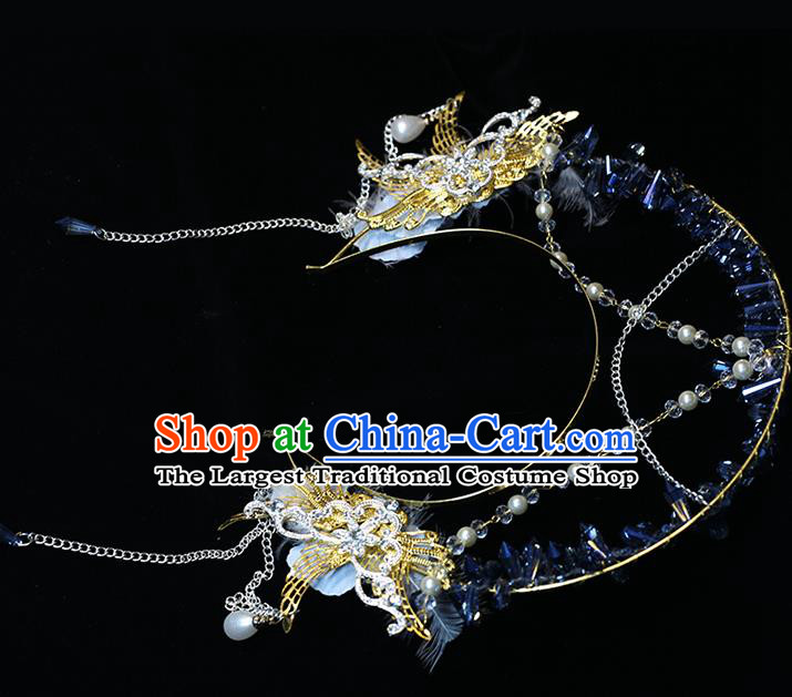 Cosplay Bride Royal Crown Halloween Princess Hair Accessories