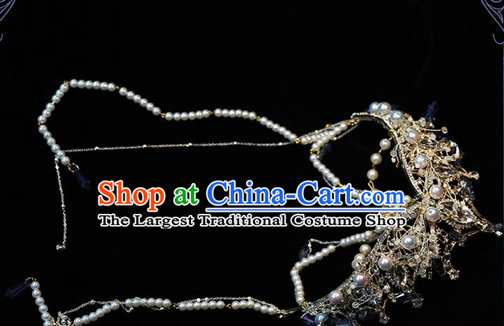 Cosplay Bride Royal Crown Halloween Princess Hair Accessories