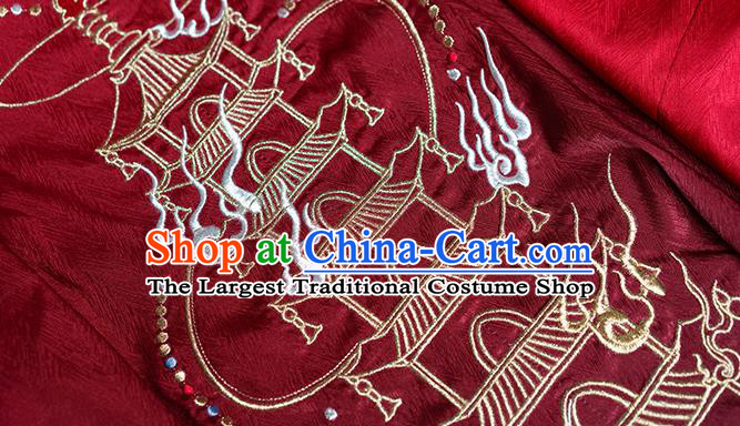 China Ancient Swordsman Costumes Traditional Tang Dynasty Taoist Hanfu Apparels Embroidered Outfits for adults