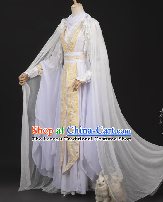 Cosplay Chinese Ancient Royal Prince Clothing Ming Dynasty Swordsman Costumes with Cape