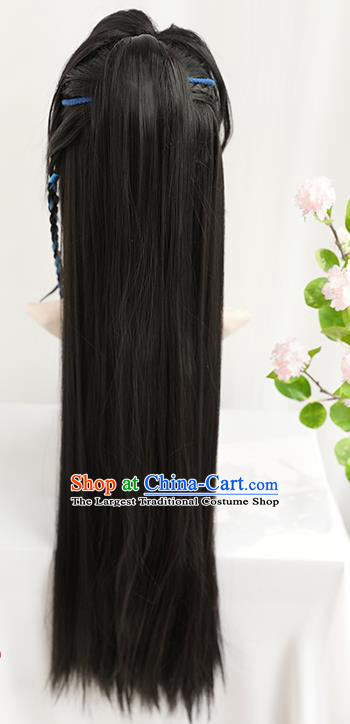 Best Chinese Cosplay Knight Wig Sheath China Quality Wigs Ancient Swordsman Xiao Ce an Wig