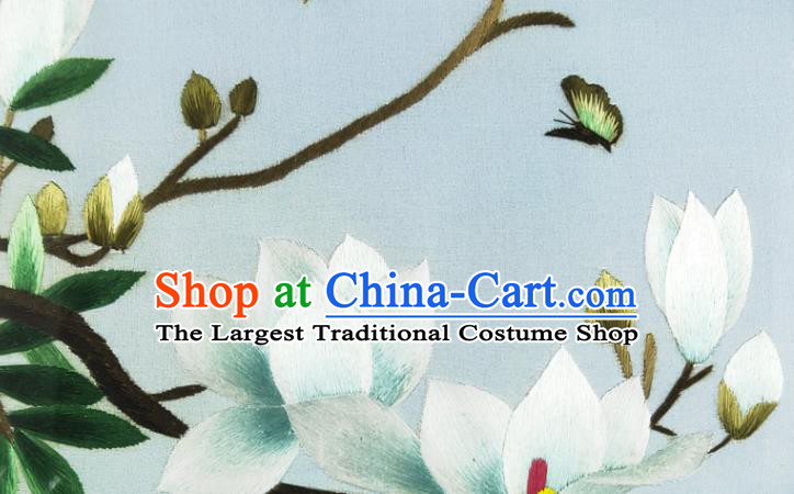 Traditional Wood Carving Craft China Rosewood Desk Decoration Handmade Exquisite Embroidered Table Screen
