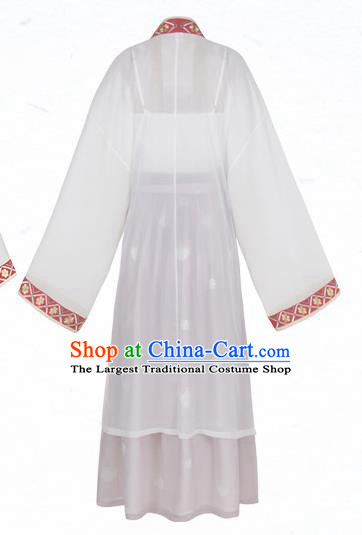 China Ancient Song Dynasty Young Lady Embroidered Costumes Traditional Hanfu Clothing Beige BeiZi Top and Skirt for Women