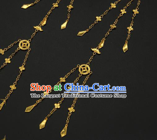 Handmade Chinese Traditional Ming Dynasty Ear Jewelry Ancient Palace Lady Earrings Accessories