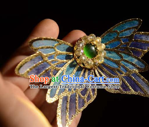 Traditional China Ancient Princess Hair Comb Wedding Hair Ornament Handmade Hairpins Full Set