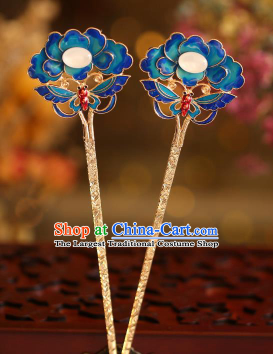 China Traditional Handmade Xiuhe Suit Hair Accessories Hair Comb and Hairpins Ming Dynasty Wedding Bride Hair Jewelry Full Set