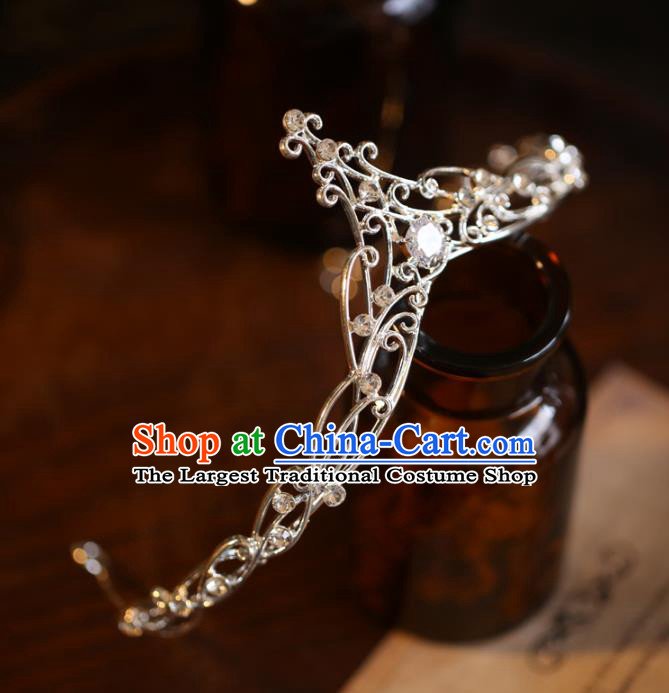 Top Grade Royal Crown Handmade Princess Hair Accessories Halloween Jewelry Ornaments