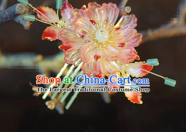 China Traditional Wedding Hair Crown and Tassel Hairpins Earrings Ancient Bride Hair Accessories