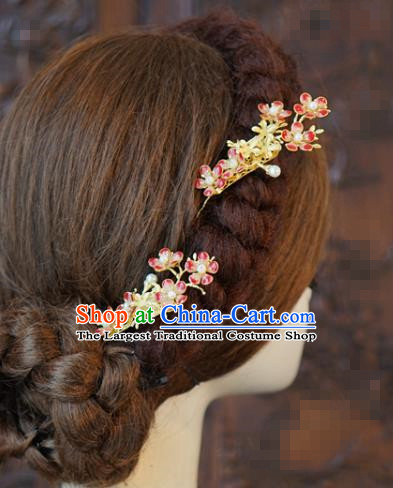 China Ancient Bride Agate Back Hair Comb Traditional Wedding Hair Accessories Hair Sticks Hairpins Full Set