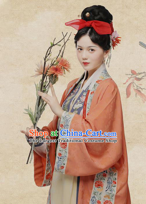Chinese Ancient Oiran Hanfu Dress Traditional Song Dynasty Courtesan Li Shishi Costumes for Women