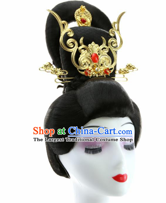 Chinese Classical Wedding Hair Accessories Ancient Bride Hair Crown Hairpins for Women