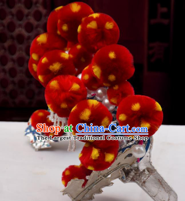 Chinese Traditional Goddess Phoenix Coronet Bodhisattva Hat Hair Accessories