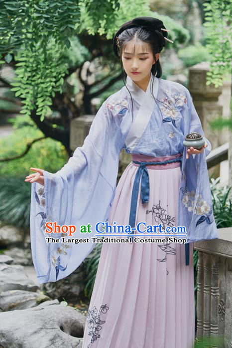 Chinese Style Gown Traditional Dress For Girls Tang Suit Women China Han  Robe