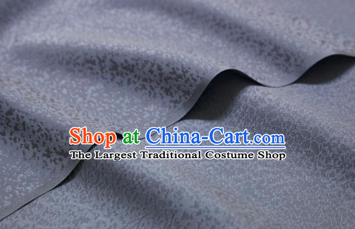 Chinese Classical Floral Pattern Design Lilac Brocade Fabric Asian Traditional Cheongsam Silk Material