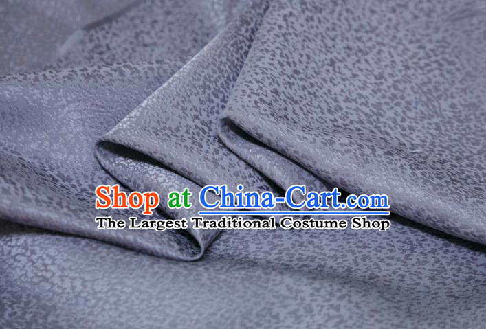 Chinese Classical Floral Pattern Design Lilac Brocade Fabric Asian Traditional Cheongsam Silk Material