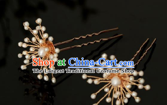 Chinese Handmade Tang Dynasty Princess Little Hairpins Ancient Hanfu Hair Accessories for Women