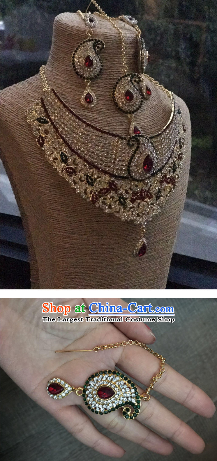 Indian Top Jewelries Set for Ladies