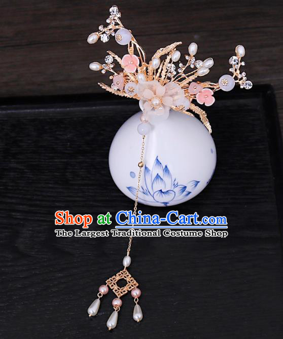 Traditional Chinese Hanfu Hairpins Handmade Ancient Princess Hair Accessories Complete Set for Women