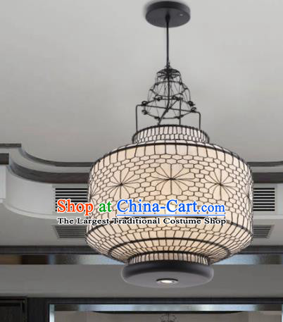 Chinese Traditional Iron Art Hanging Lantern Handmade New Year Lamp Palace Lanterns